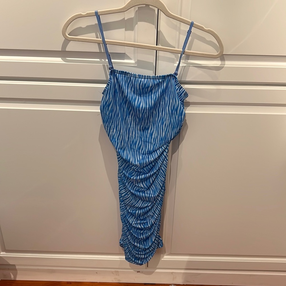 amazon blue y2k dress